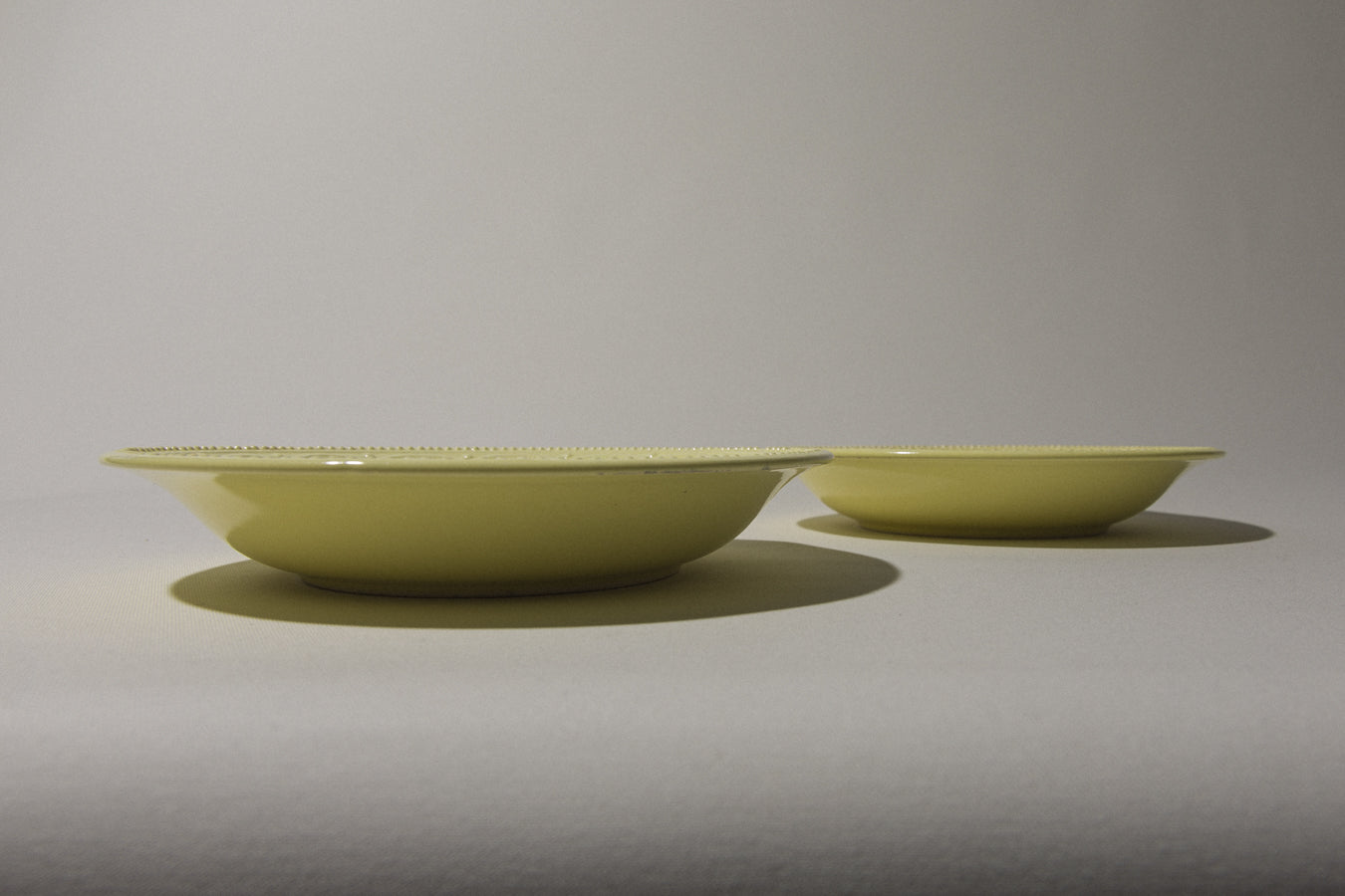 Set of two Gránit SOUP PLATES