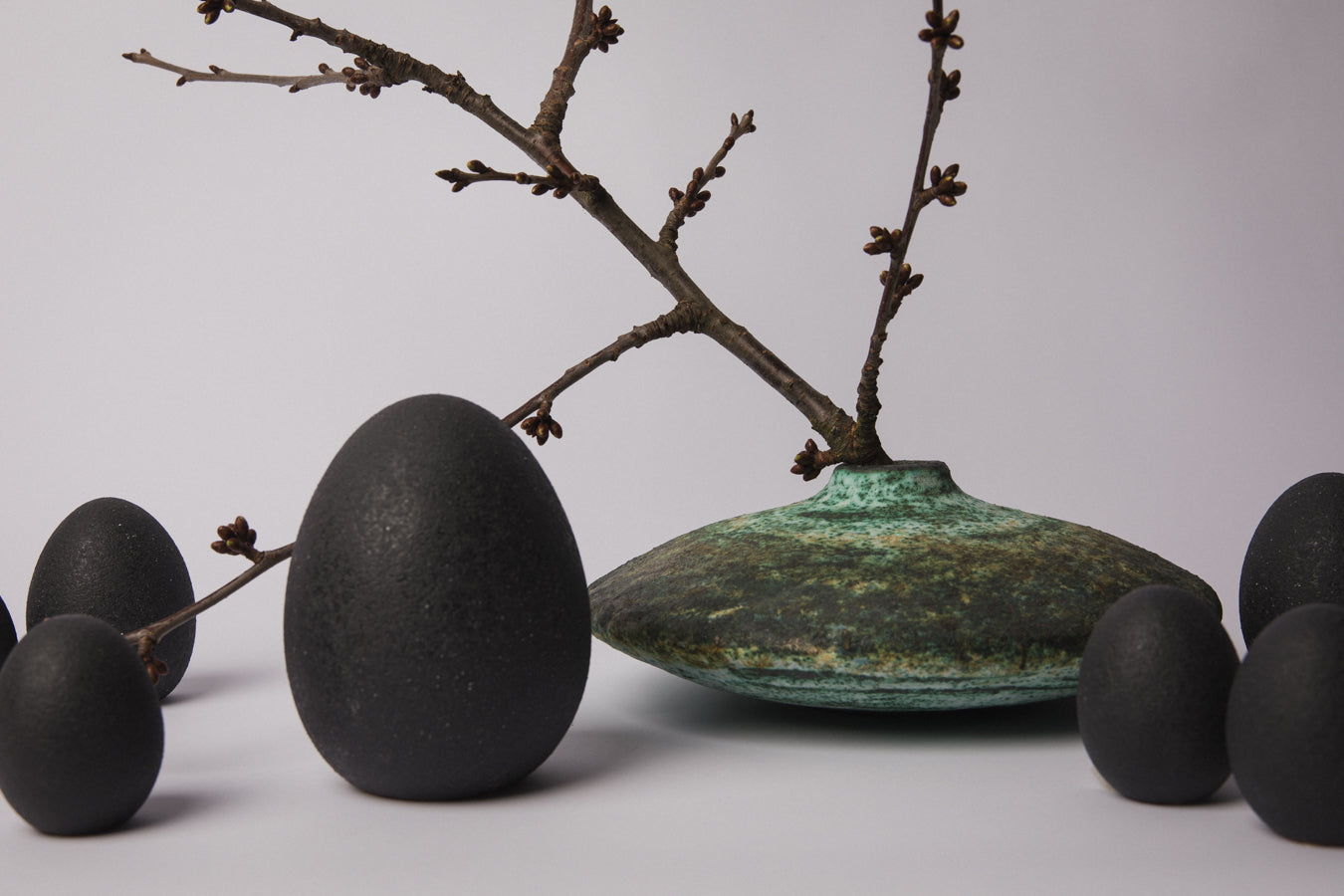 Ceramic EGG large _ 1370