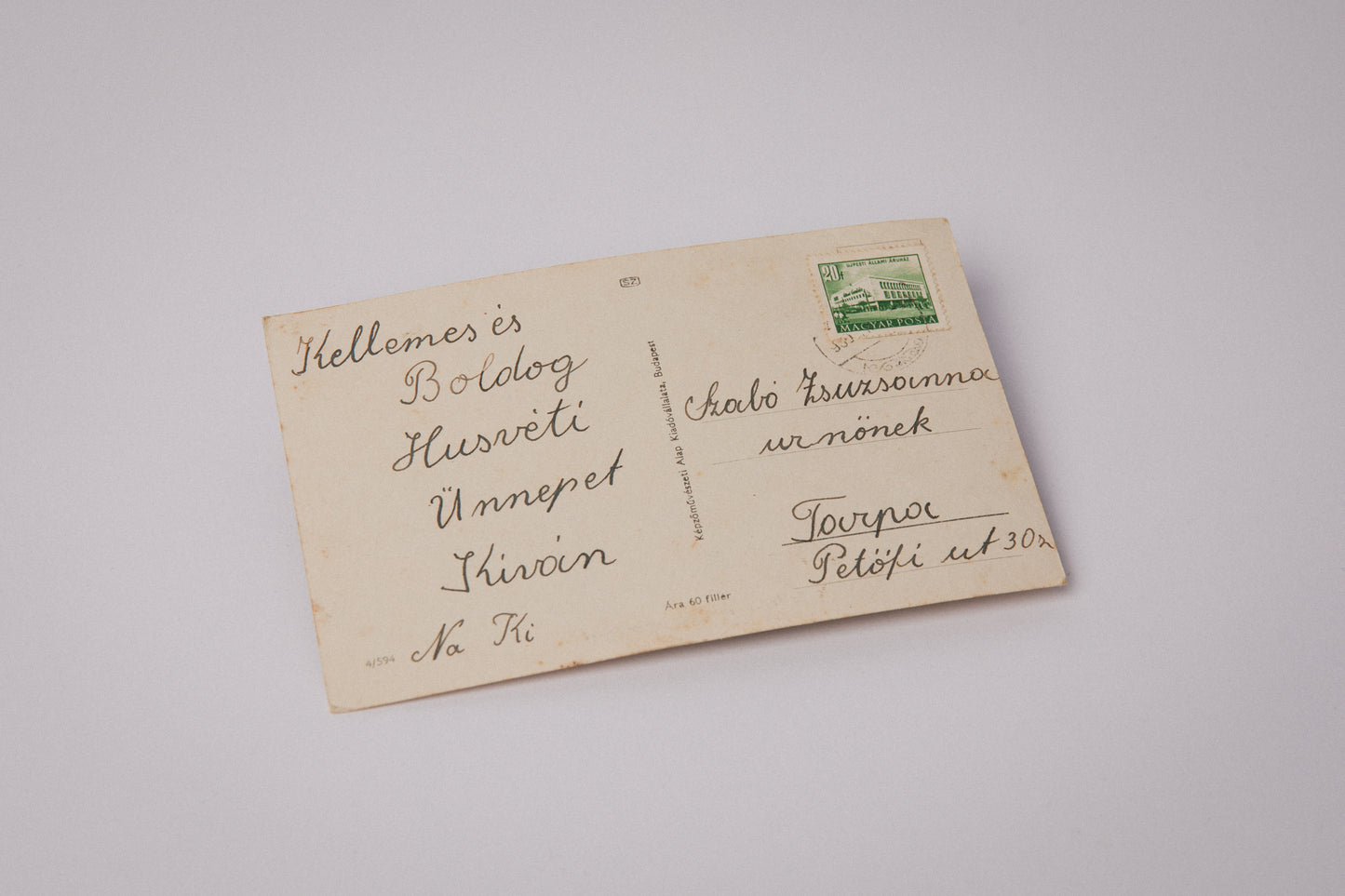 Vintage Easter Postcard with Easter Chicks _ 1531