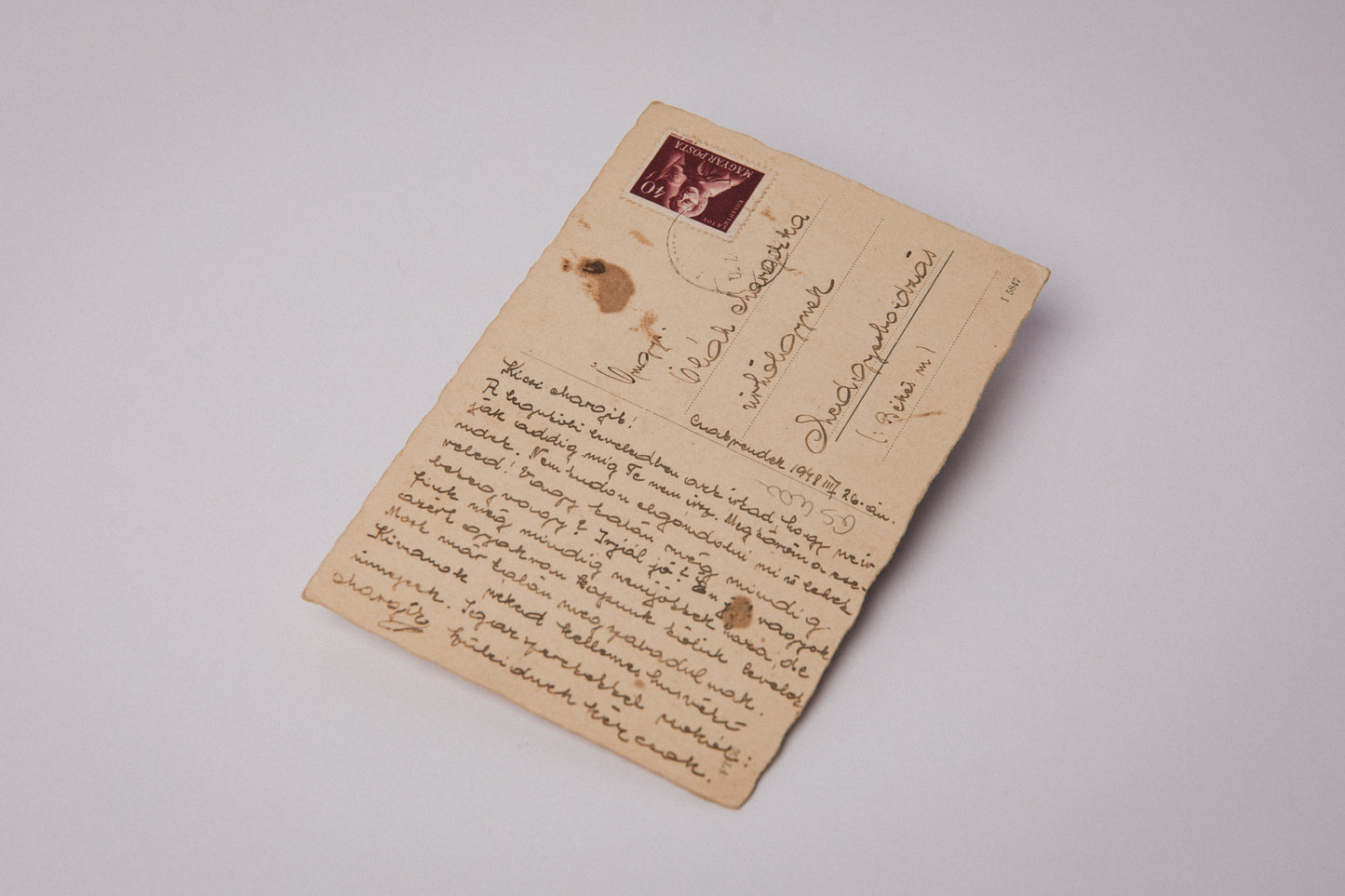 Vintage Easter Postcard with Easter Chicks _ 1534