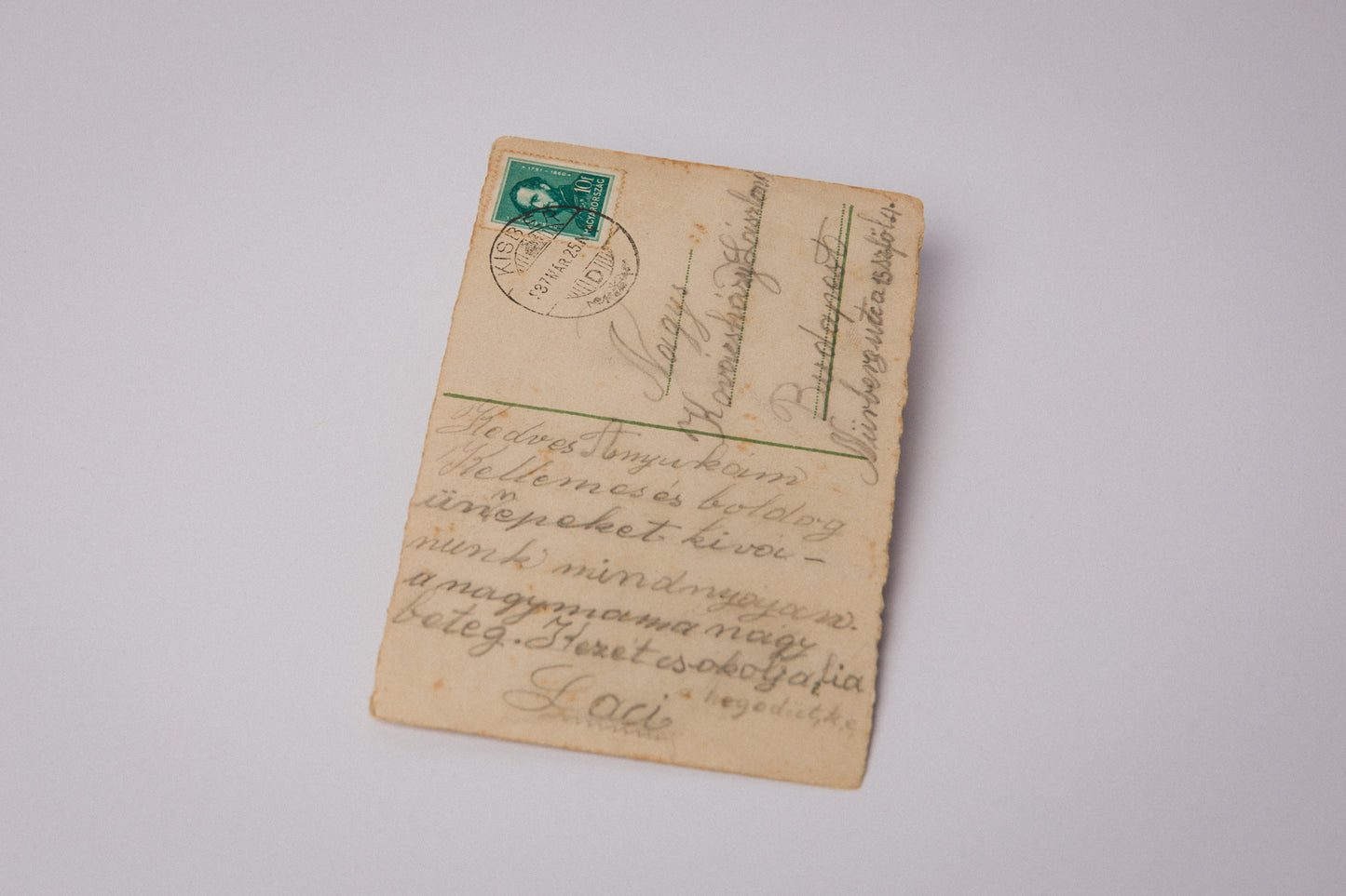 Vintage Easter Postcard with Easter Chicks _ 1536