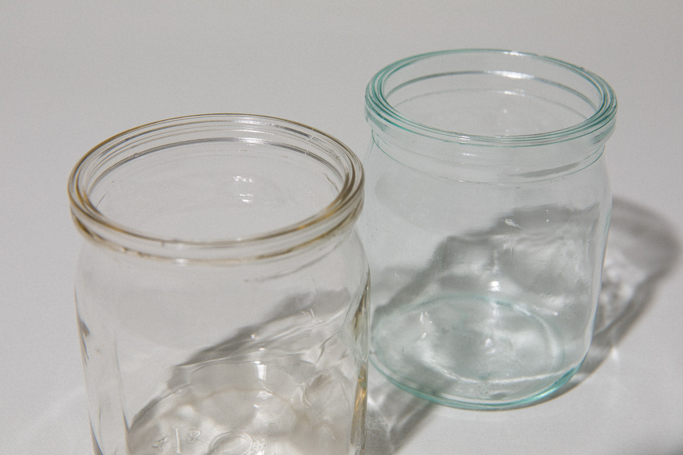 Set of three Vintage PRESERVING JAR