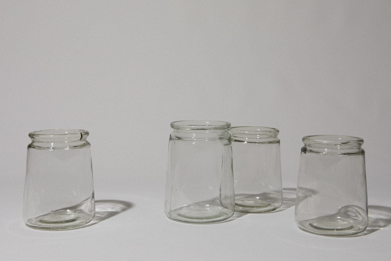 Set of four Vintage PRESERVING JAR – 0.75–1L
