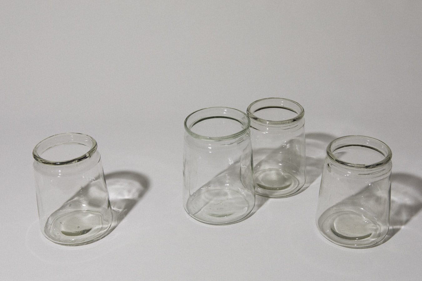 Set of four Vintage PRESERVING JAR – 0.75–1L