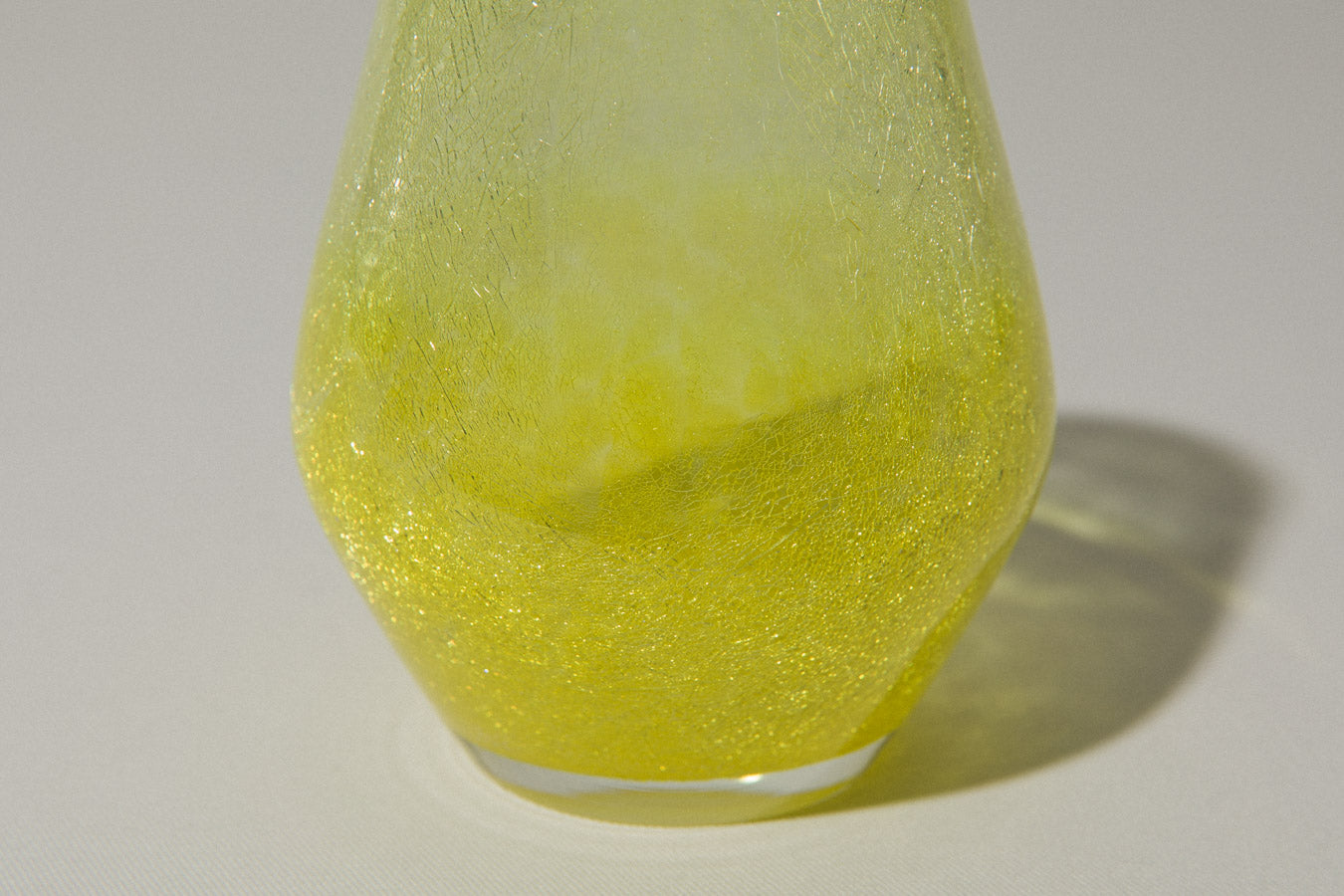 Yellow veil glass TUMBLER