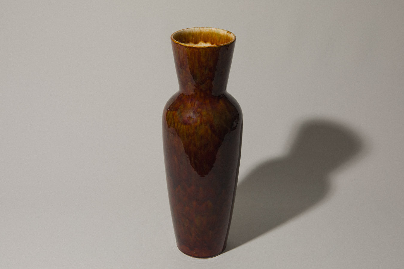 Rust brown VASE