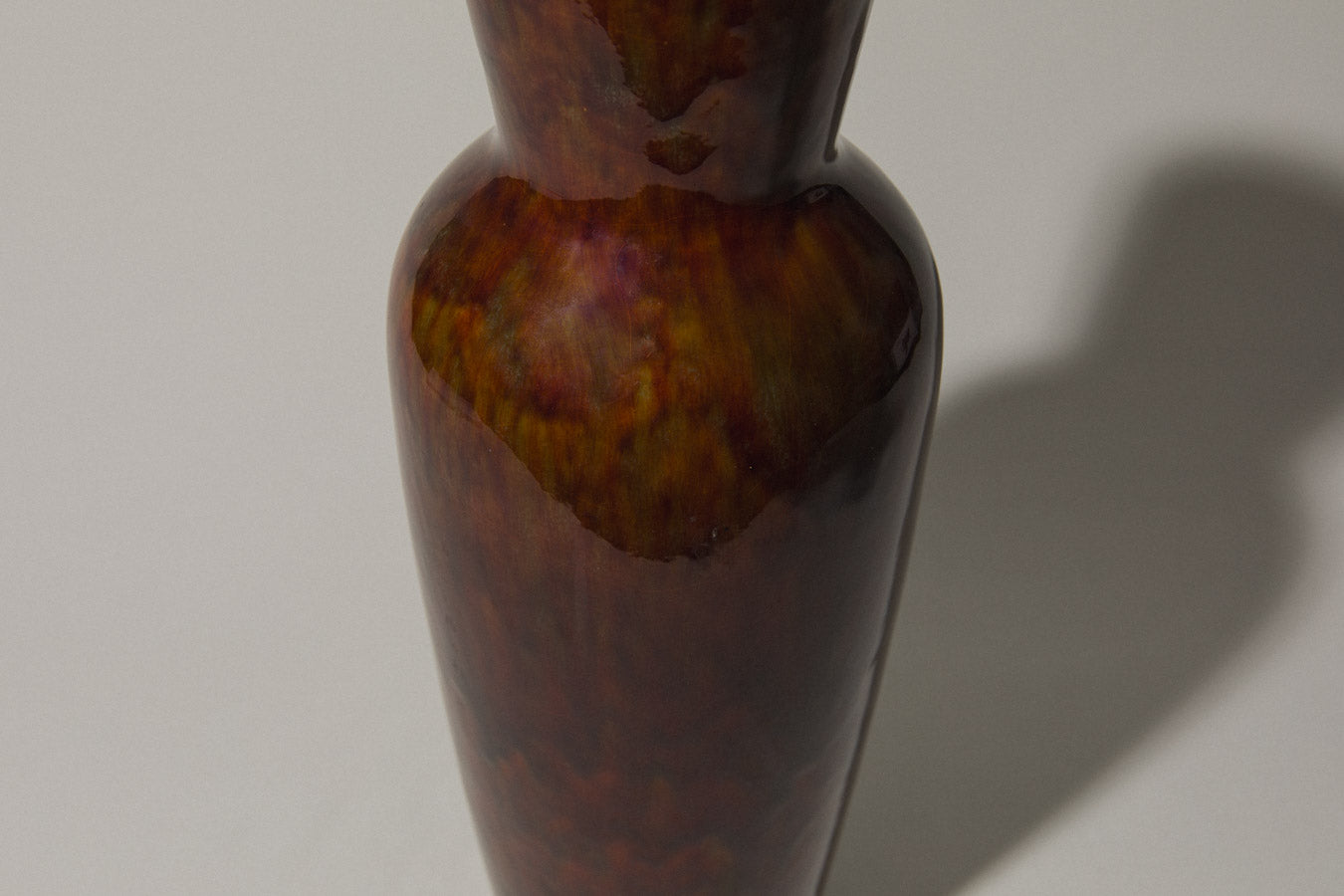 Rust brown VASE