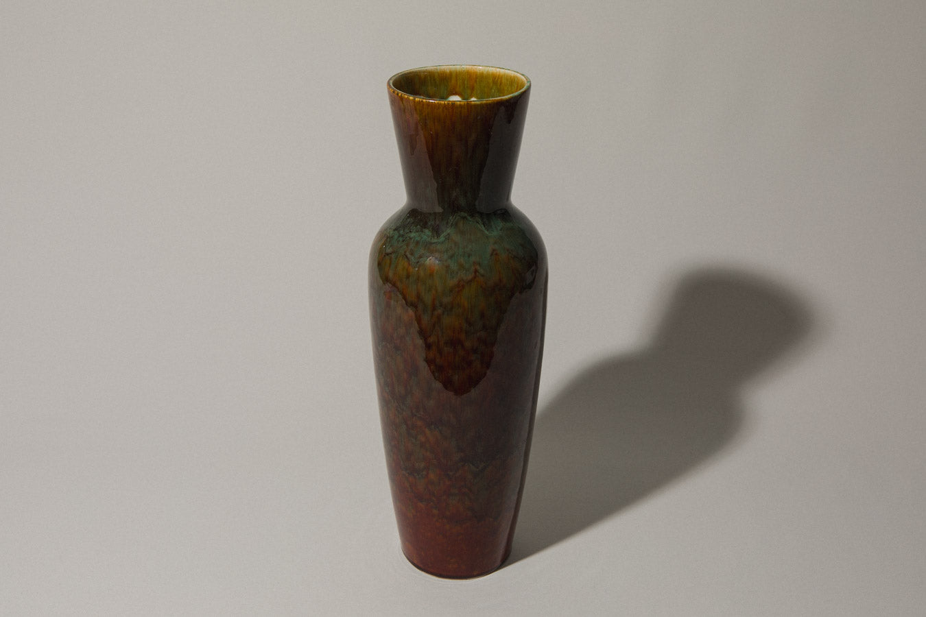 Rust brown VASE