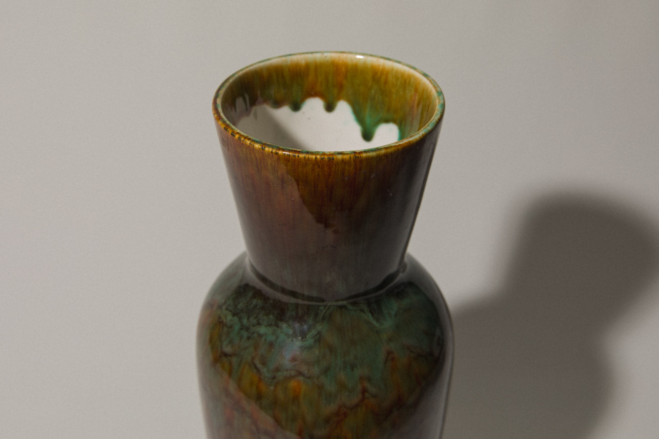 Rust brown VASE