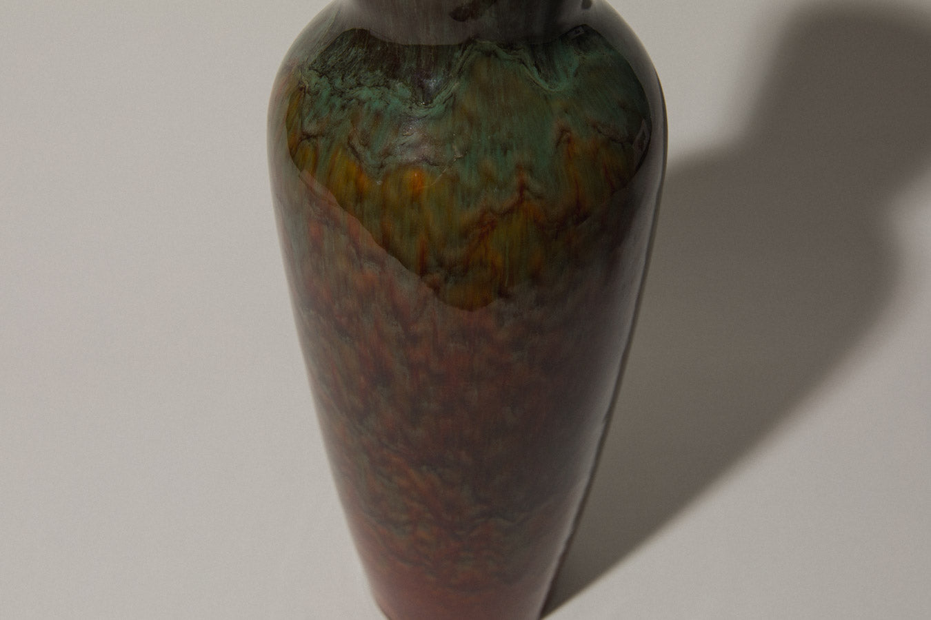 Rust brown VASE