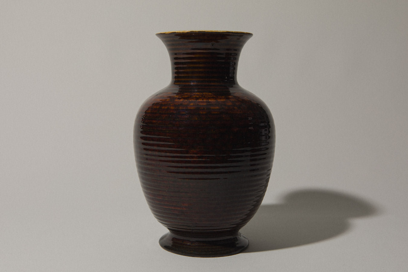 Classic shape faience VASE