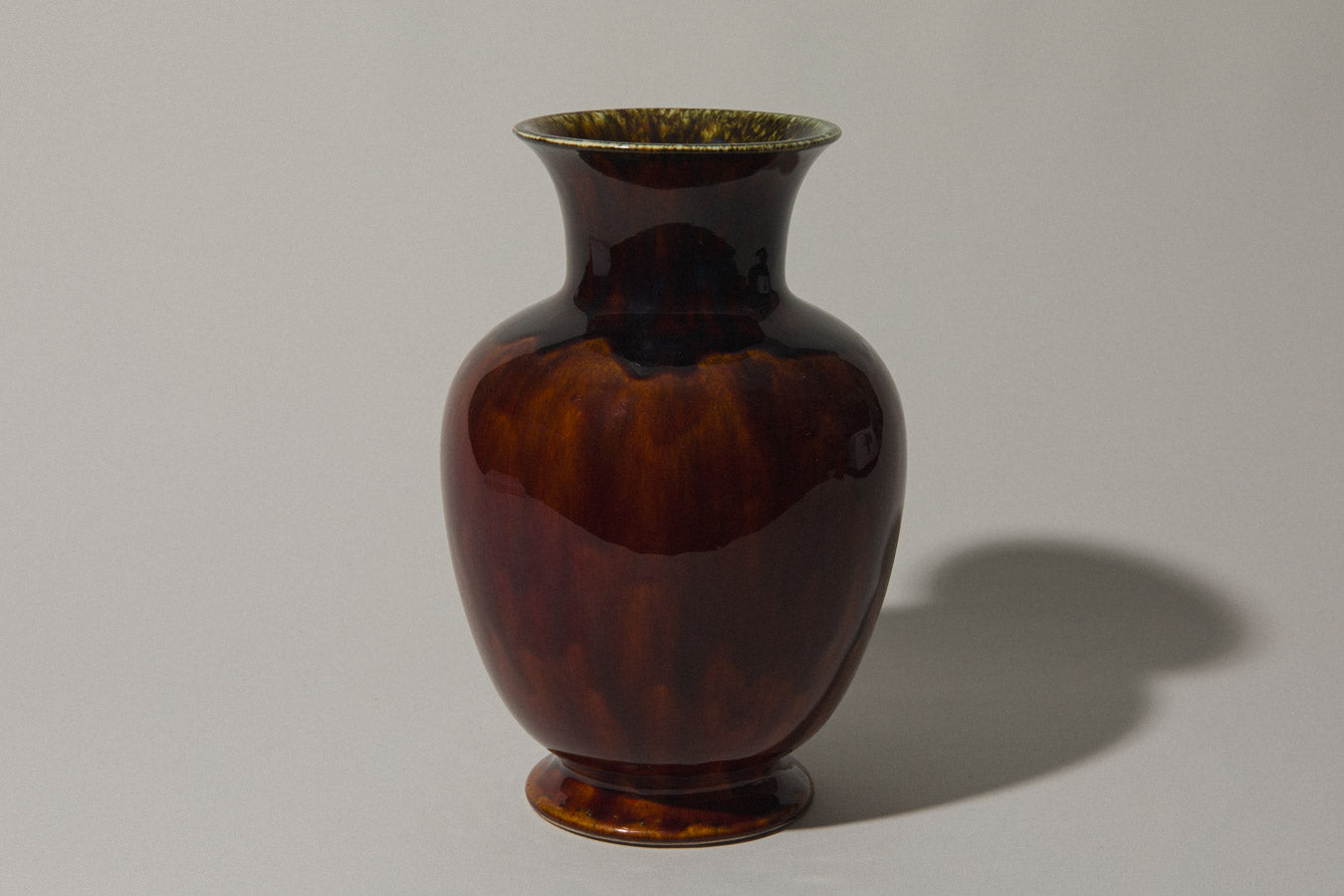 Classic shape faience VASE