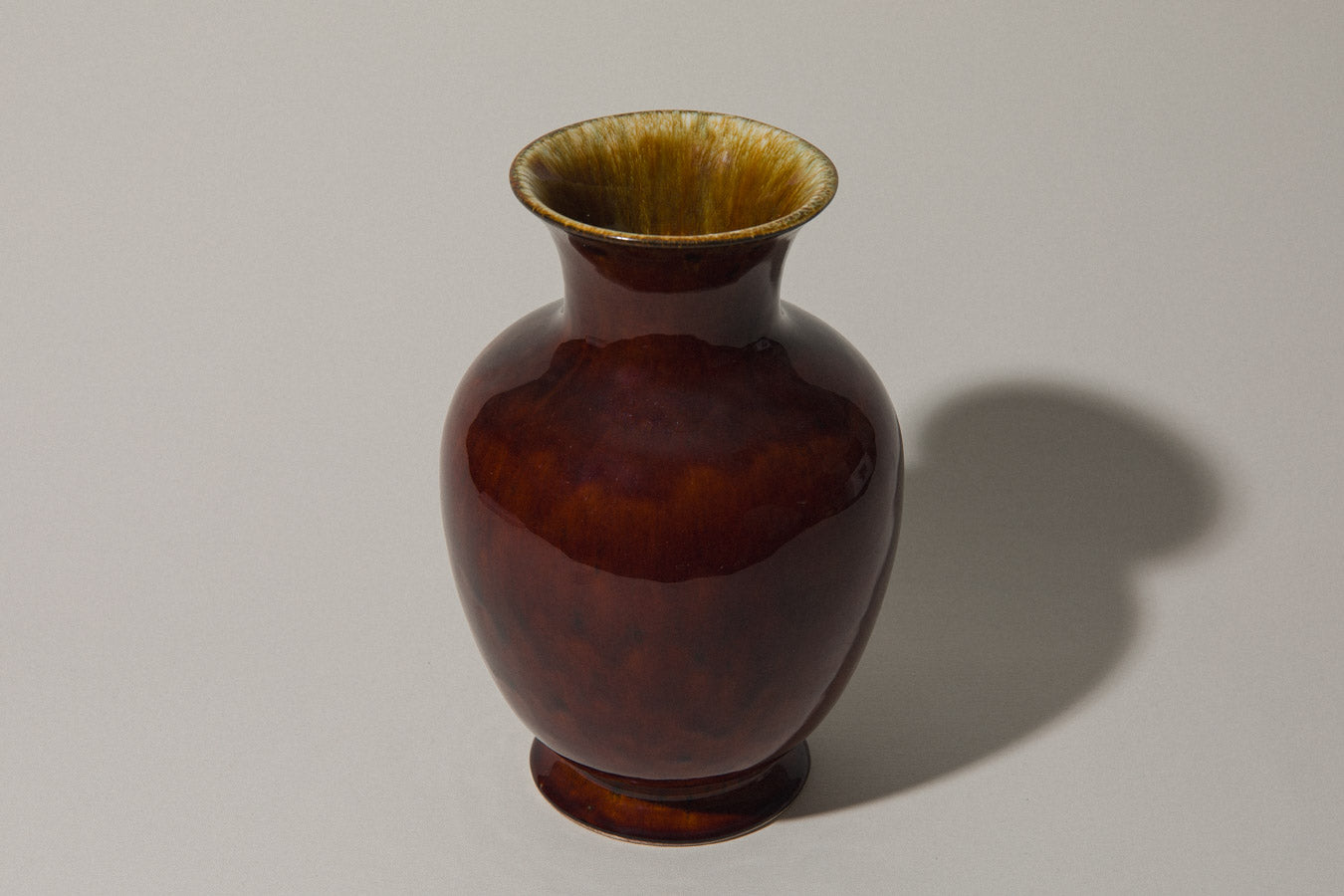 Classic shape faience VASE