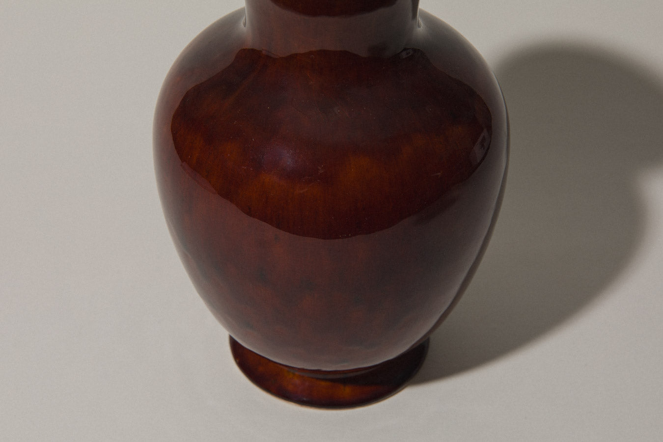 Classic shape faience VASE