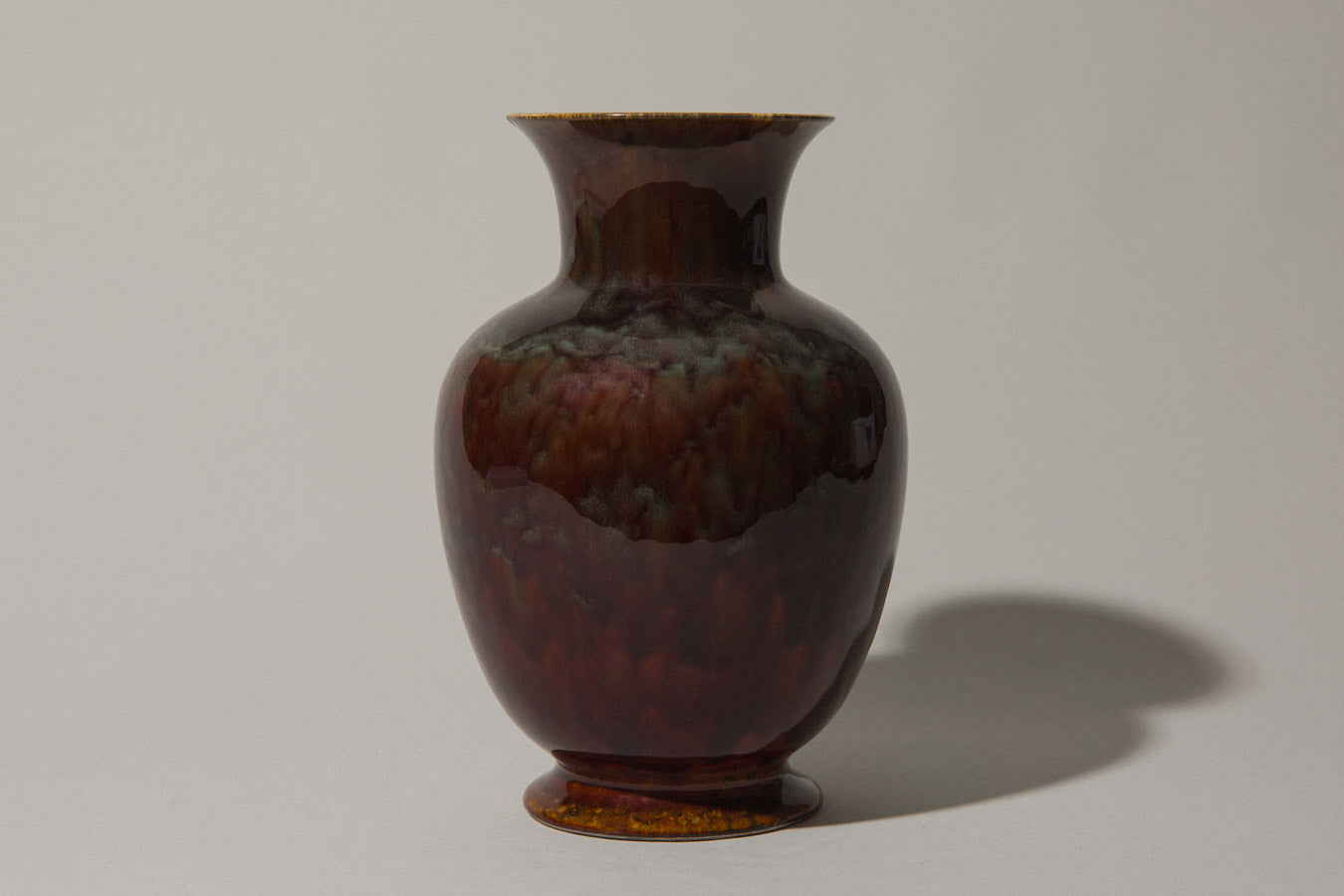 Classic shape faience VASE