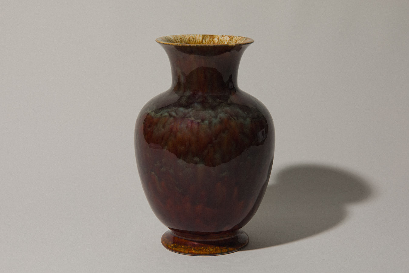 Classic shape faience VASE