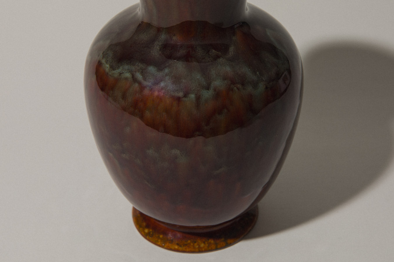 Classic shape faience VASE