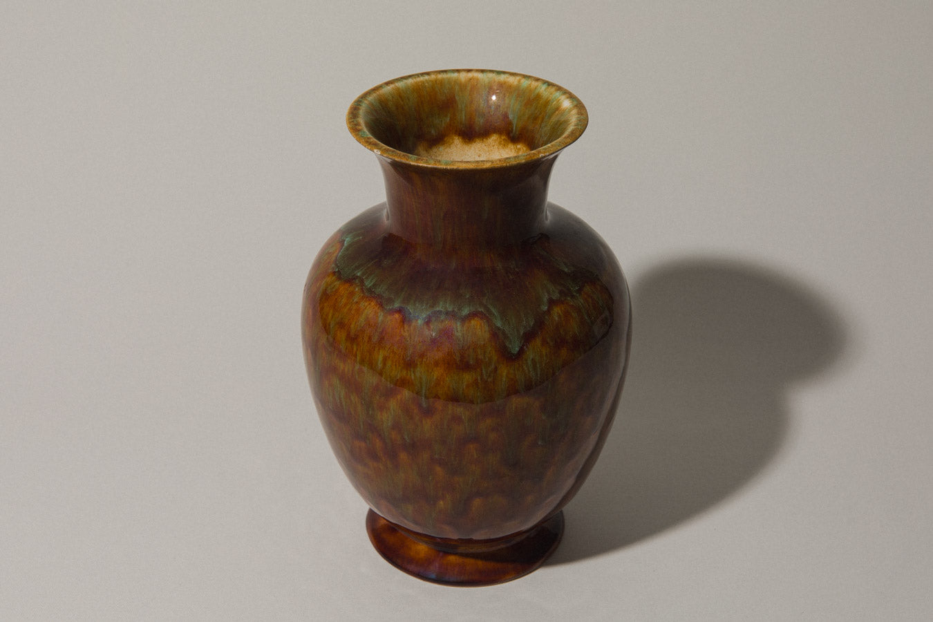 Classic shape faience VASE