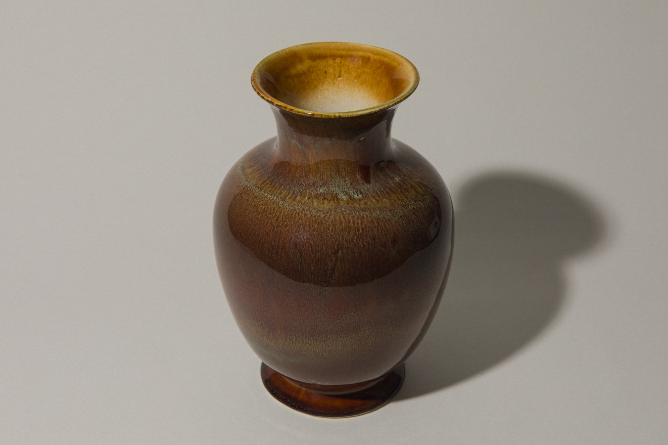 Classic shape faience VASE