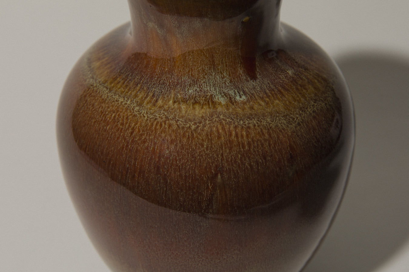Classic shape faience VASE
