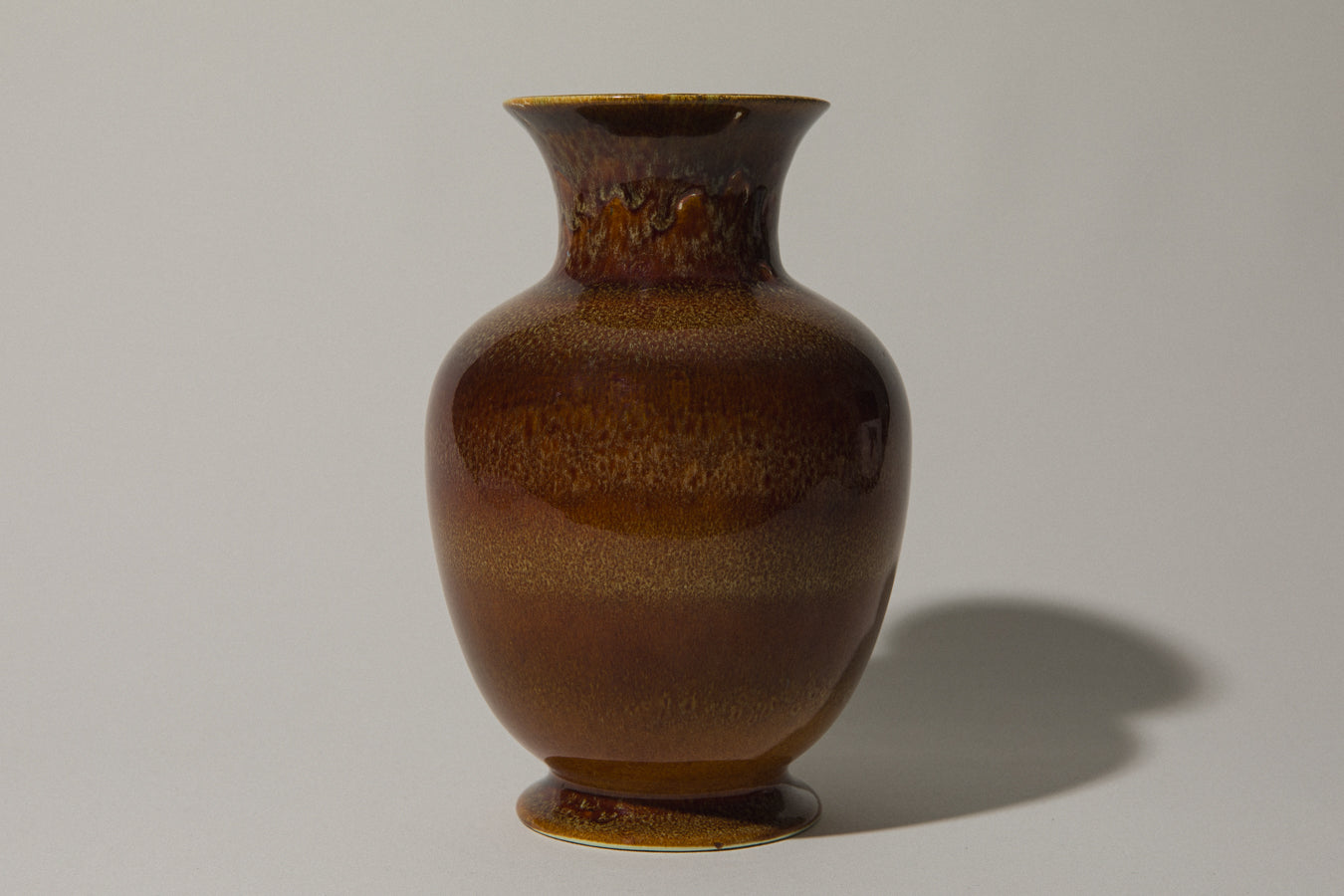 Classic shape faience VASE