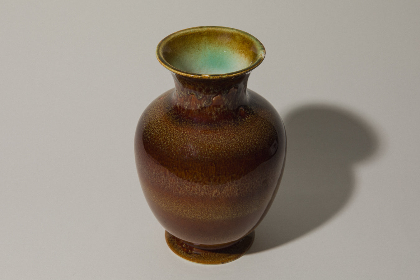 Classic shape faience VASE