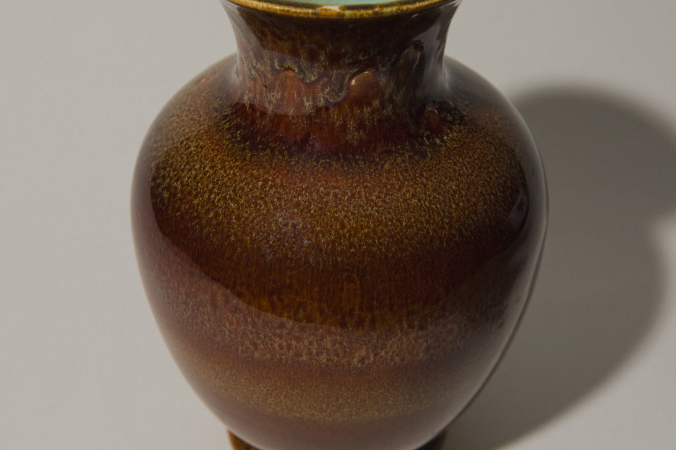 Classic shape faience VASE