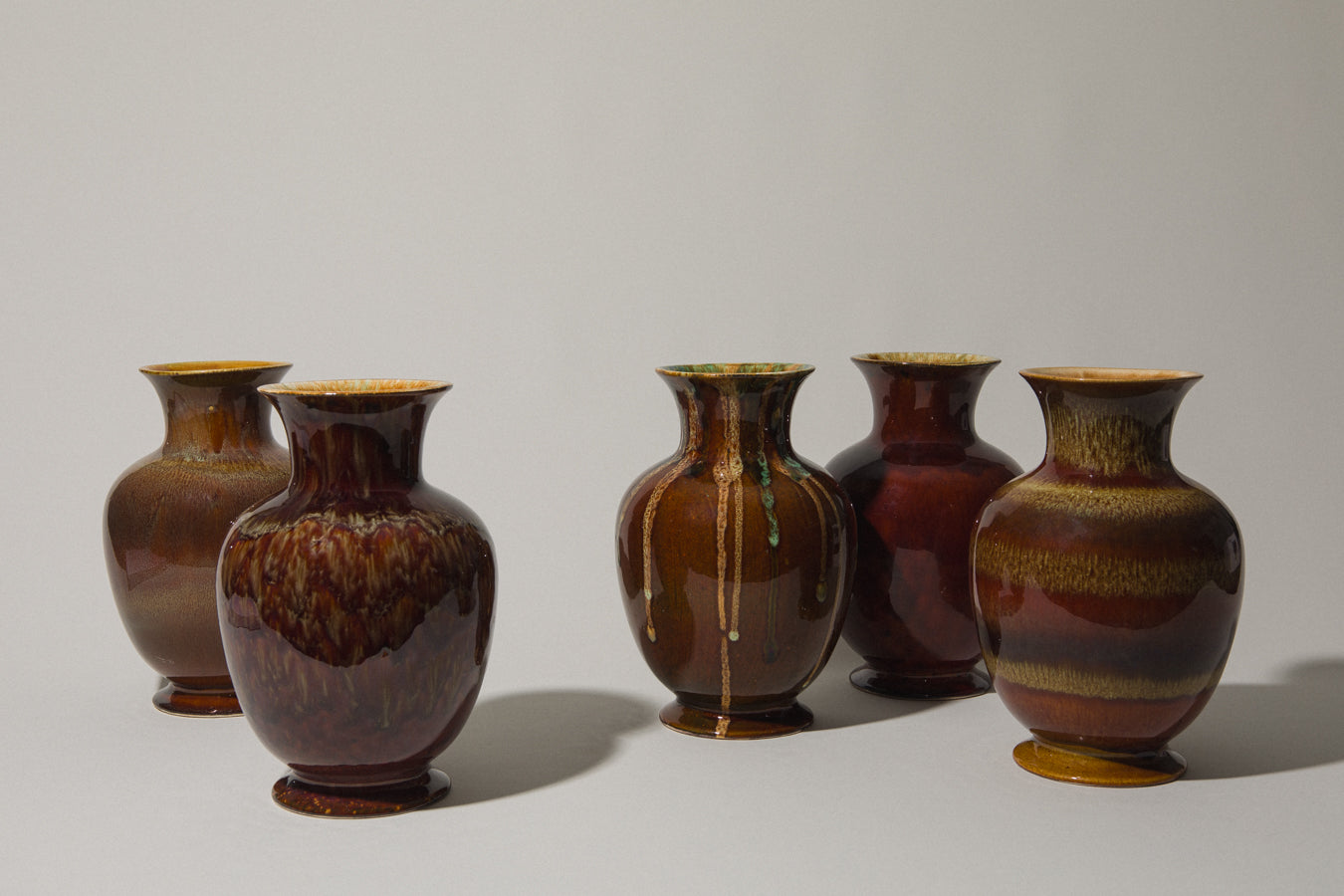 Classic shape faience VASE
