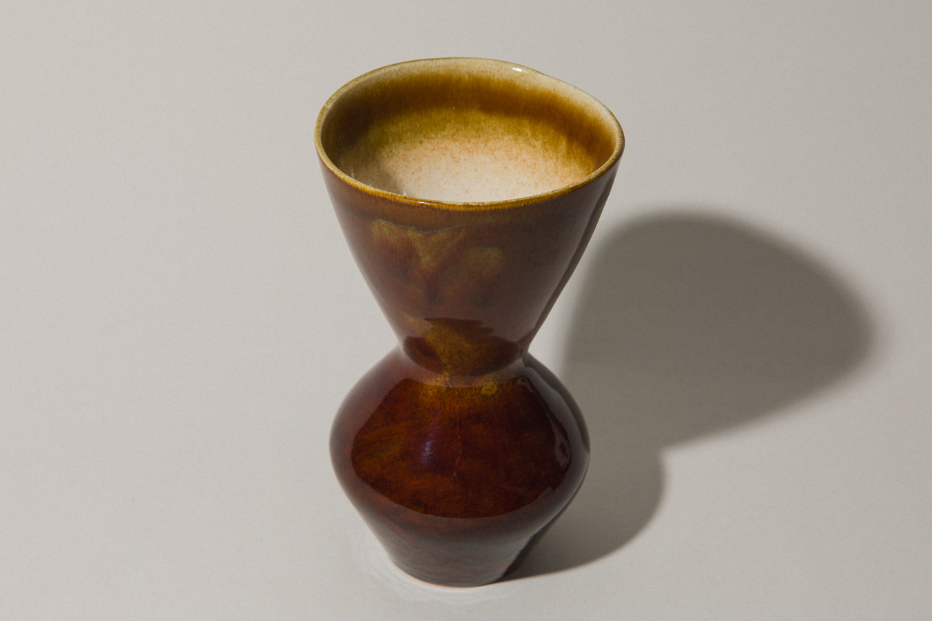 Wide-mouthed faience VASE _ 394