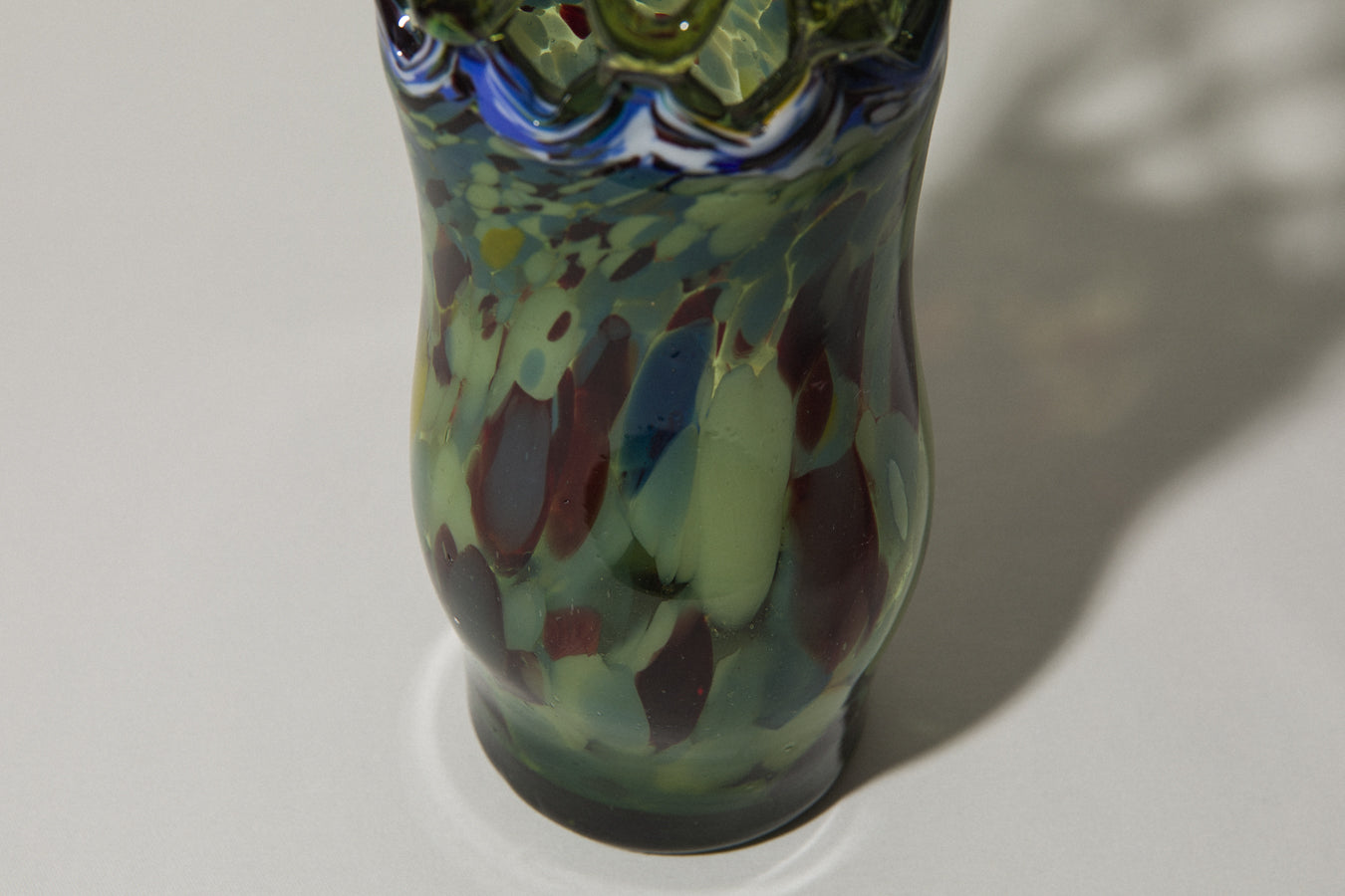 Colourful glass VASE