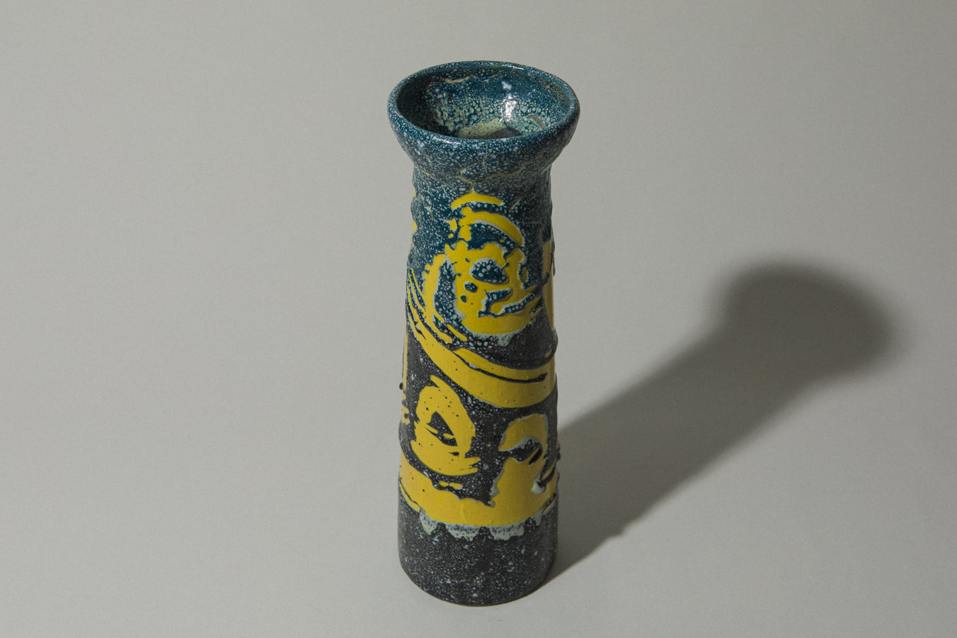 Vintage ceramic cylinder VASE _ 481