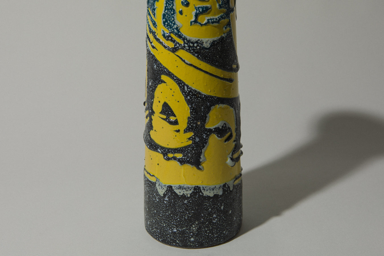 Vintage ceramic cylinder VASE _ 481