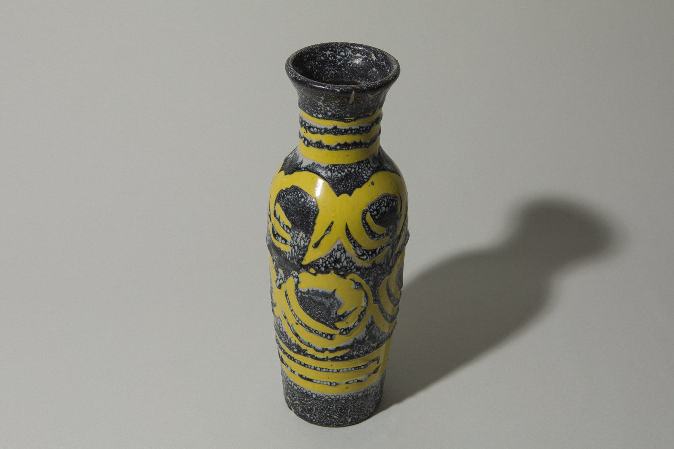 Vintage ceramic cylinder VASE _ 482