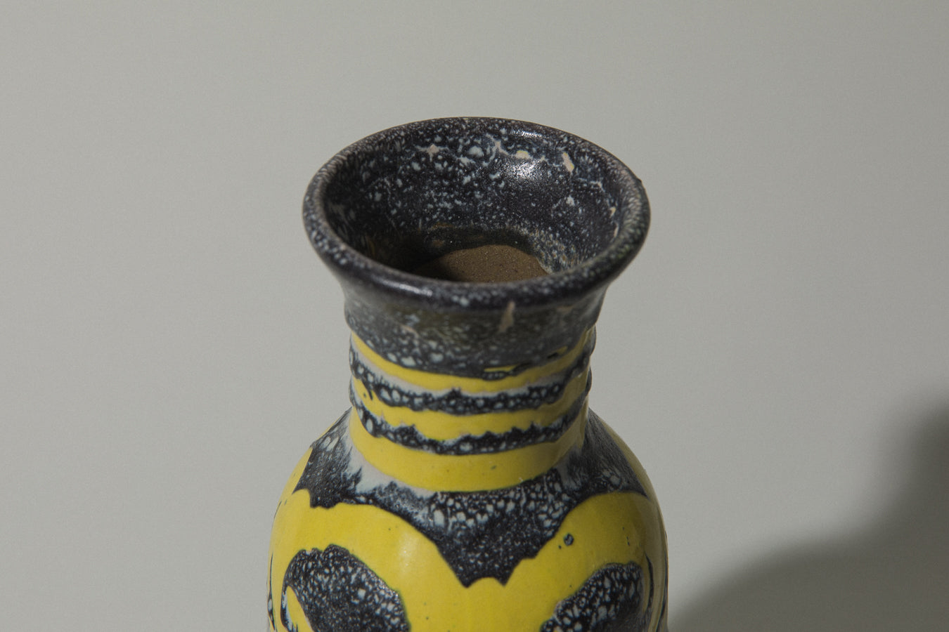 Vintage ceramic cylinder VASE _ 482