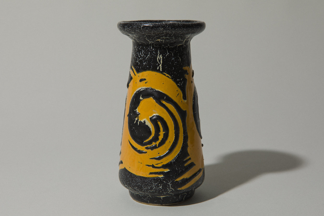 Vintage ceramic cylinder VASE _ 485
