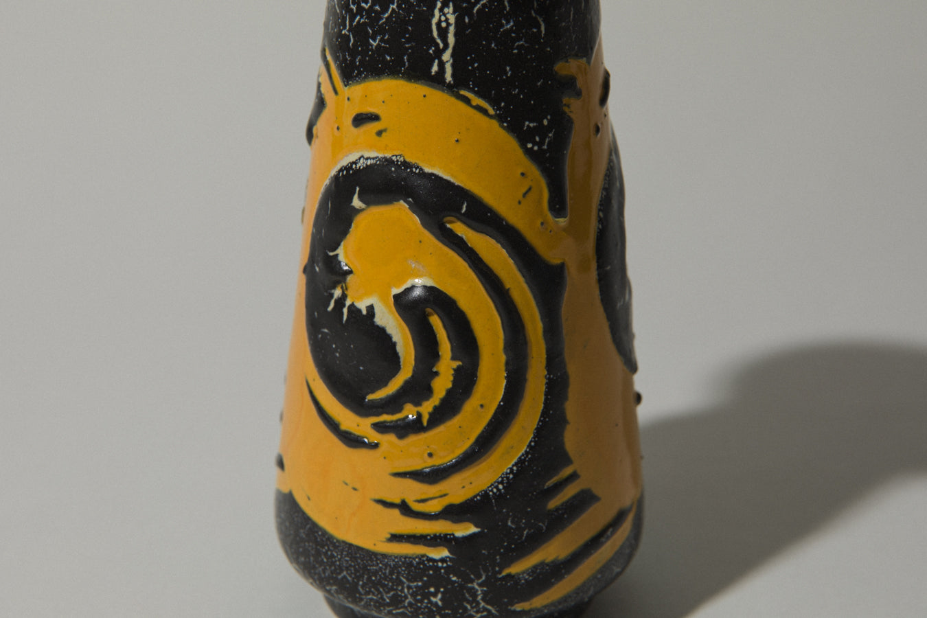 Vintage ceramic cylinder VASE _ 485