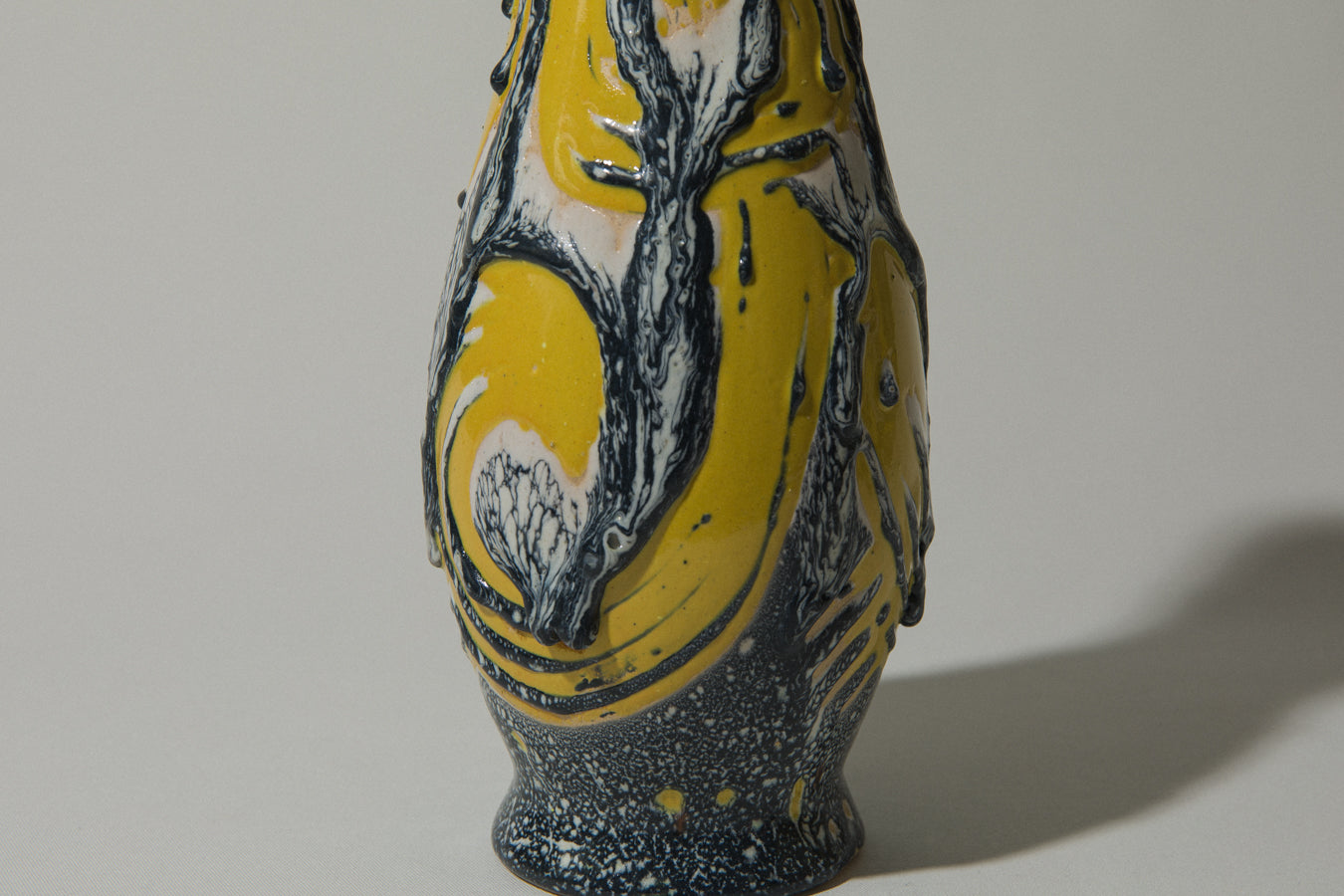 Vintage ceramic cylinder VASE _ 488