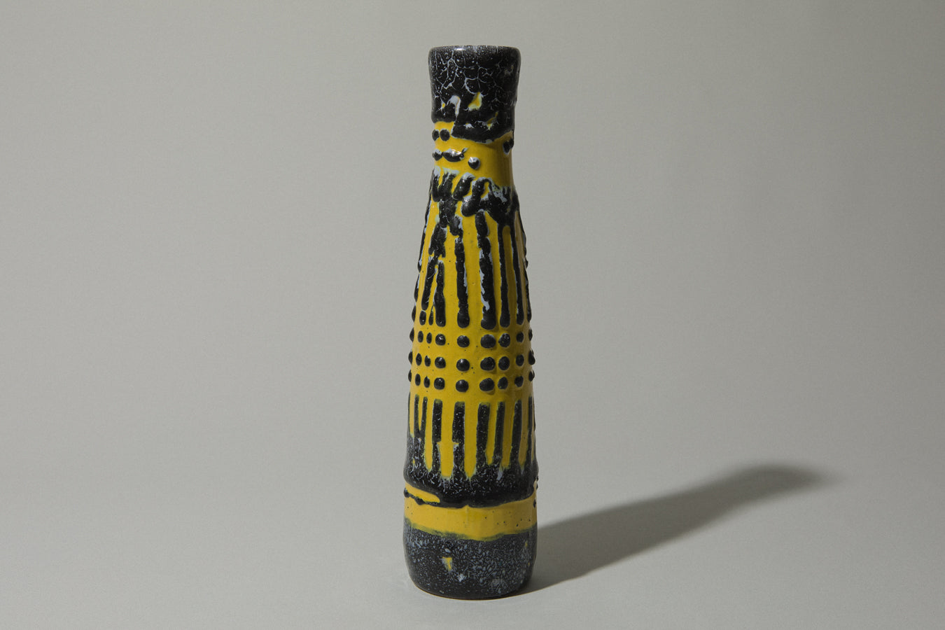 Vintage ceramic cylinder VASE _ 489