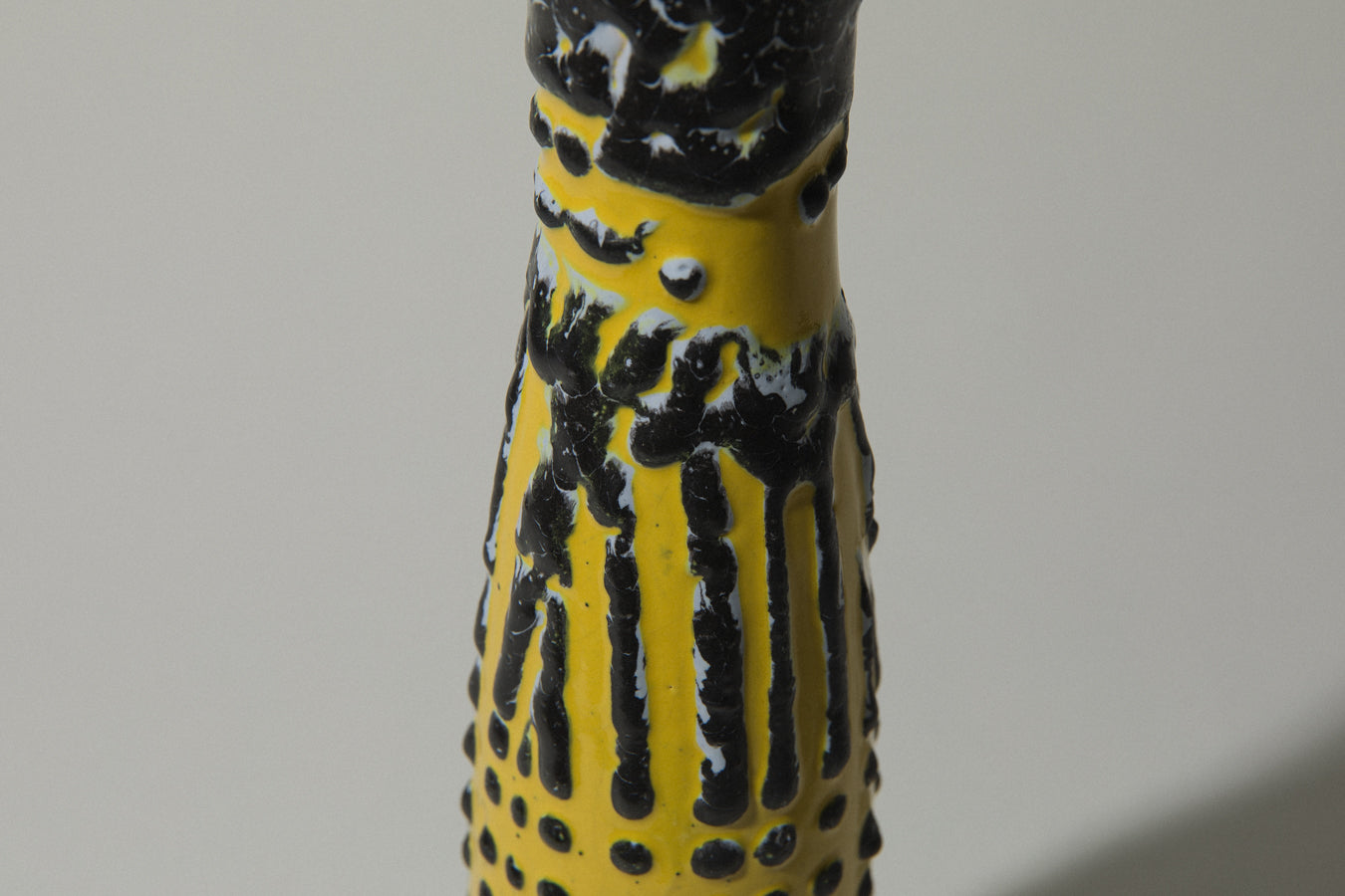 Vintage ceramic cylinder VASE _ 489