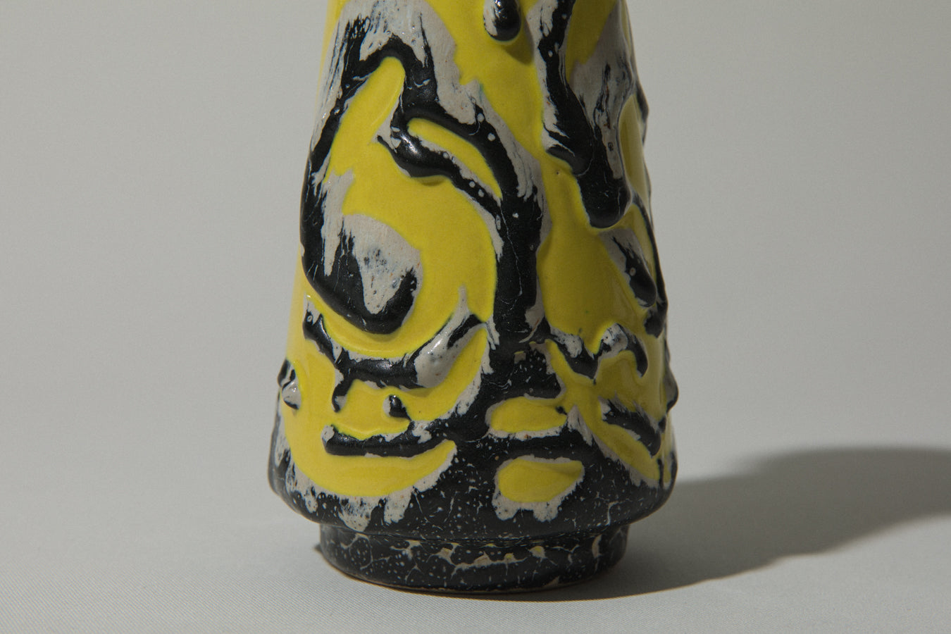 Vintage ceramic cylinder VASE _ 490