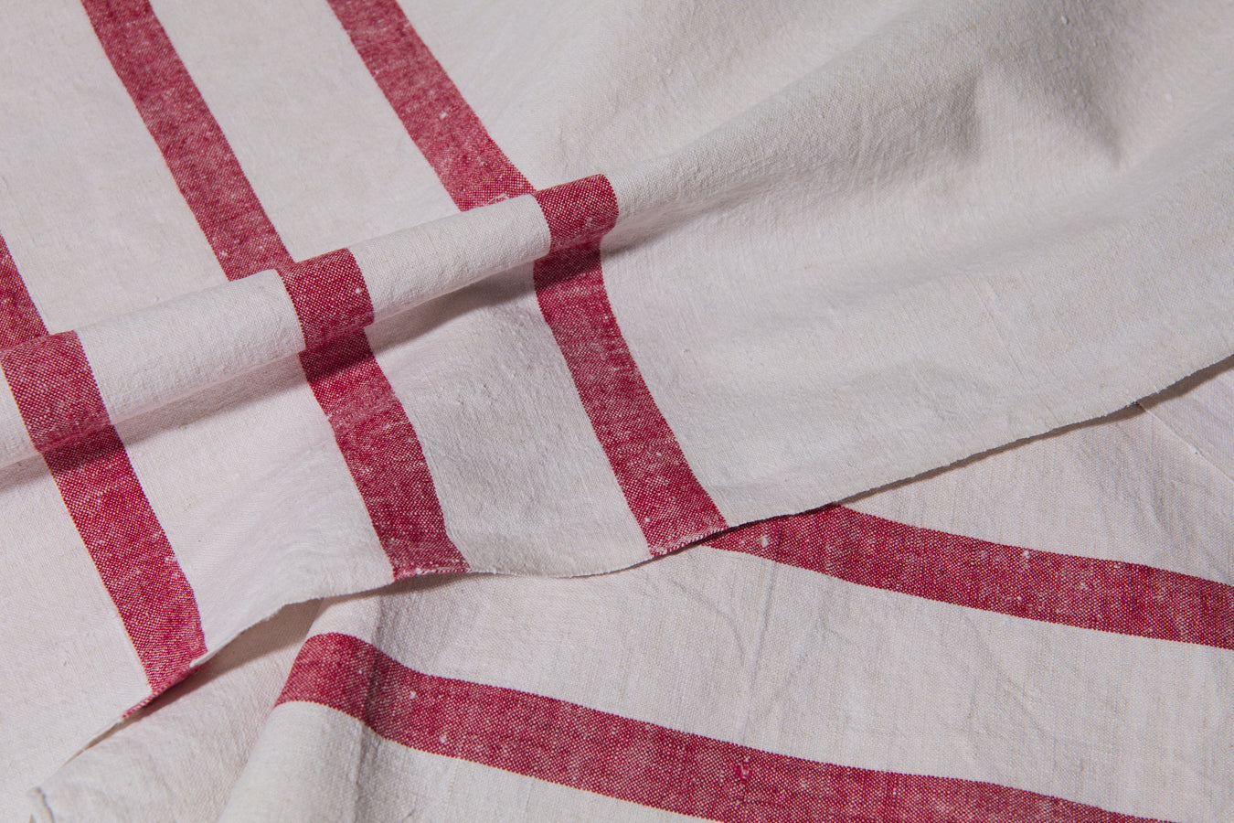 Vintage red-striped TOWEL