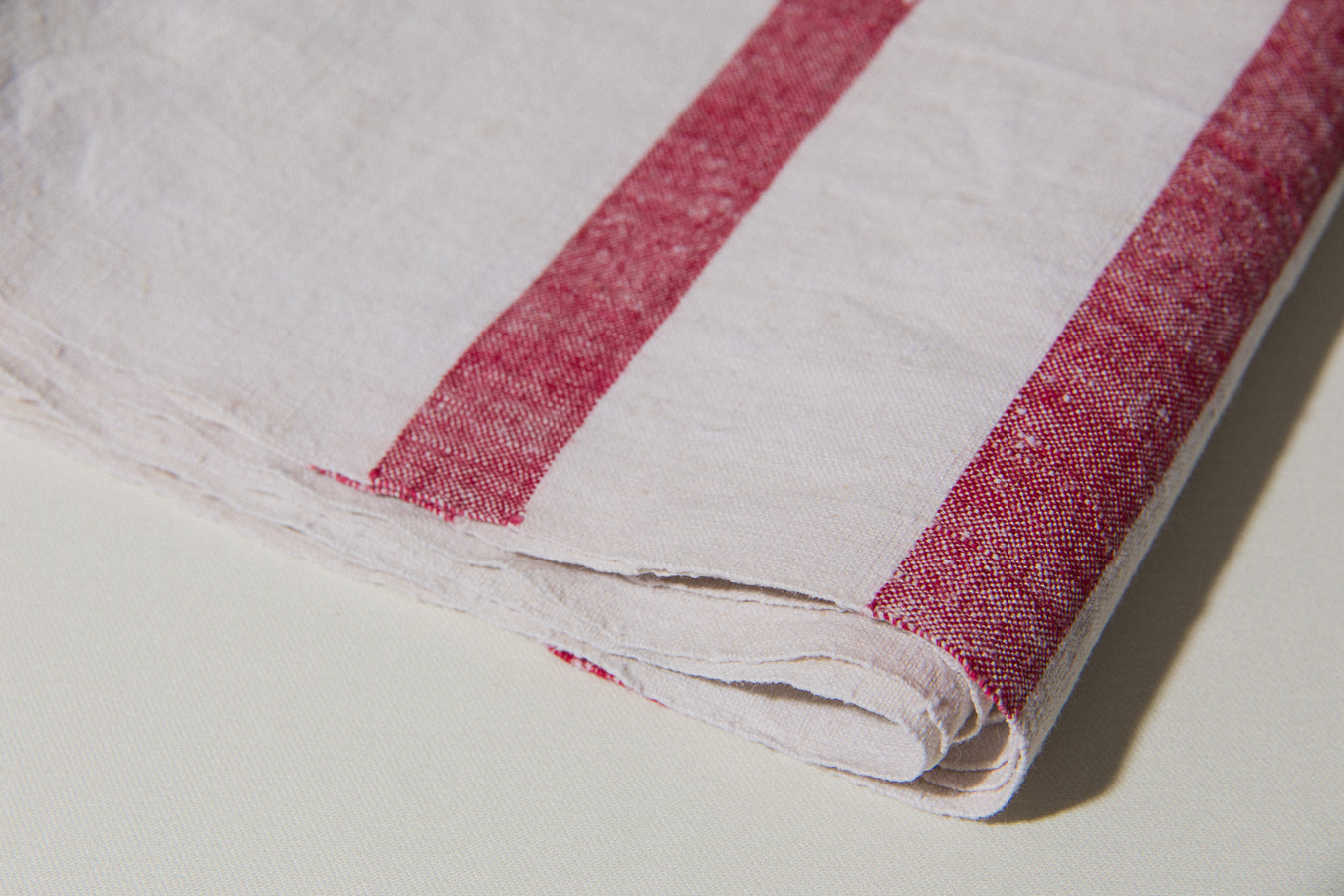 Vintage red-striped TOWEL