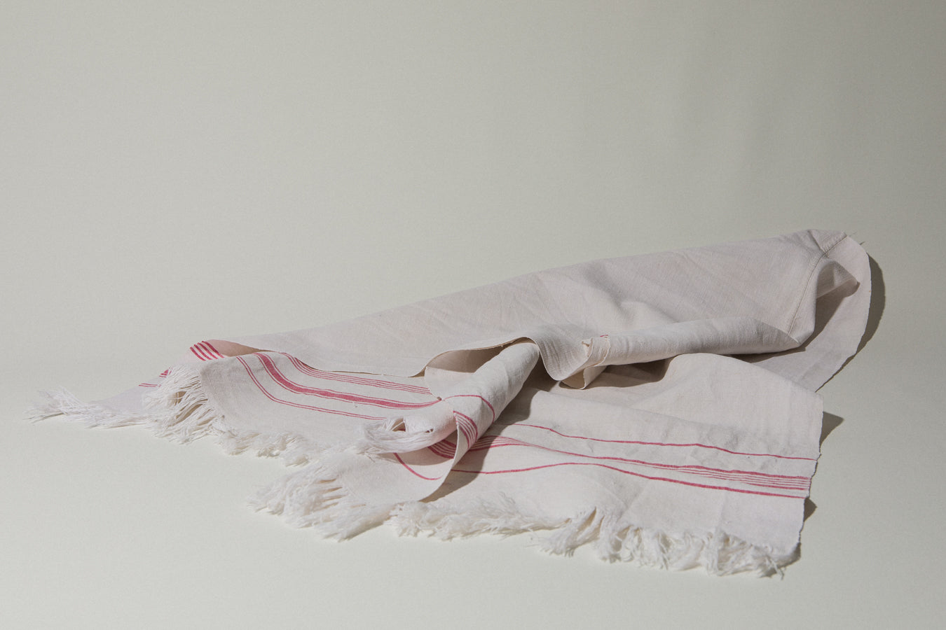 Vintage red-striped TOWEL