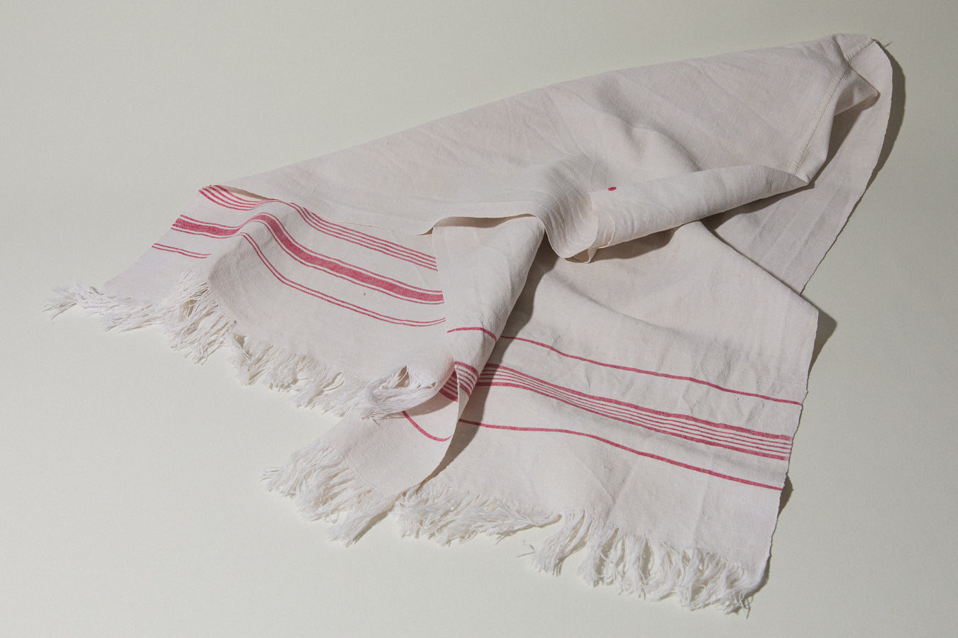Vintage red-striped TOWEL