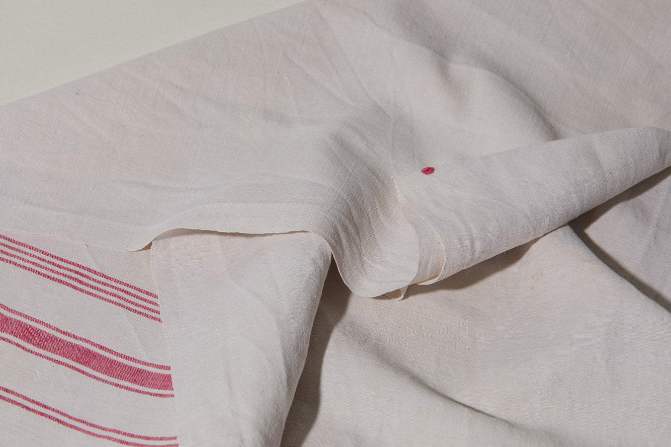 Vintage red-striped TOWEL