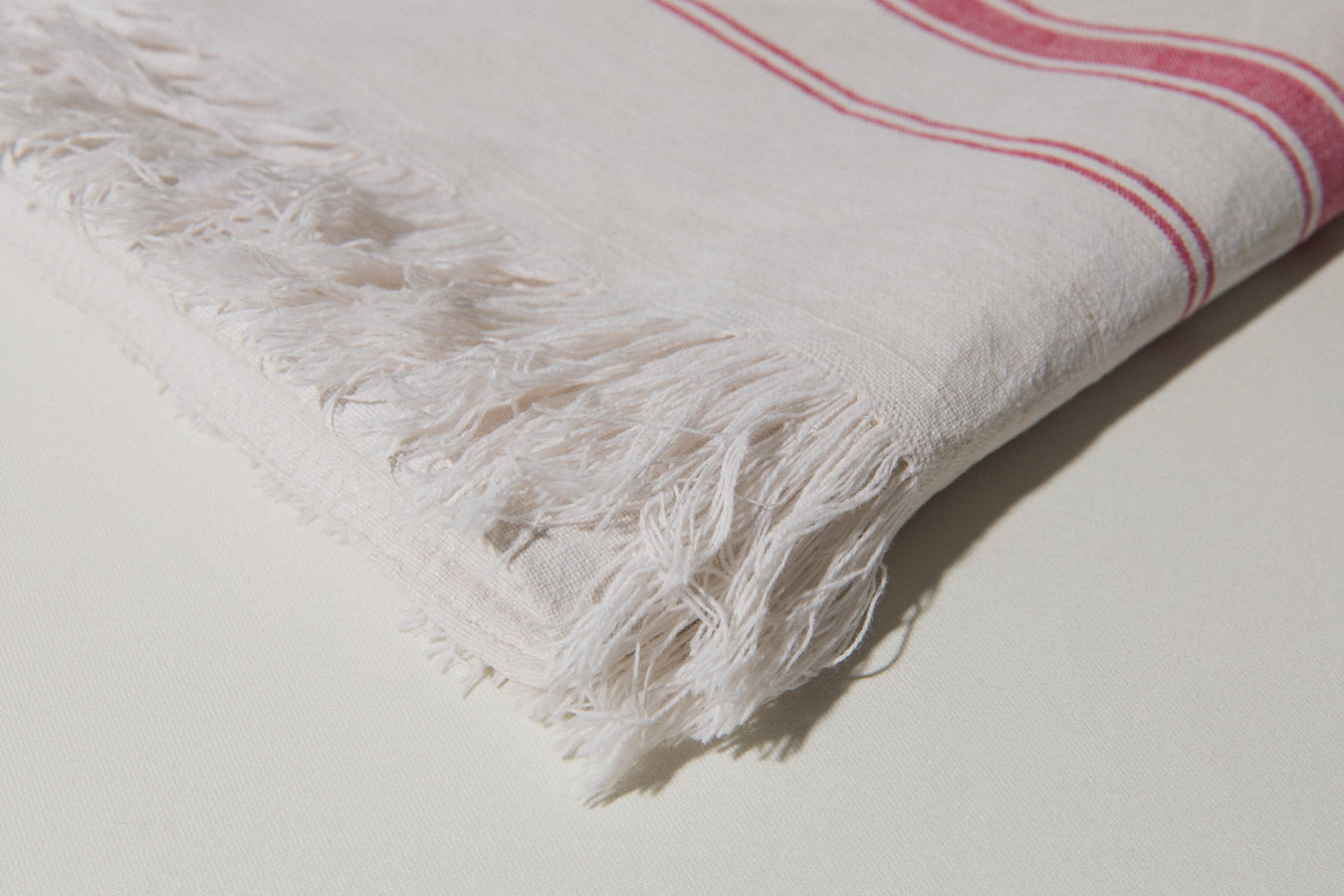 Vintage red-striped TOWEL