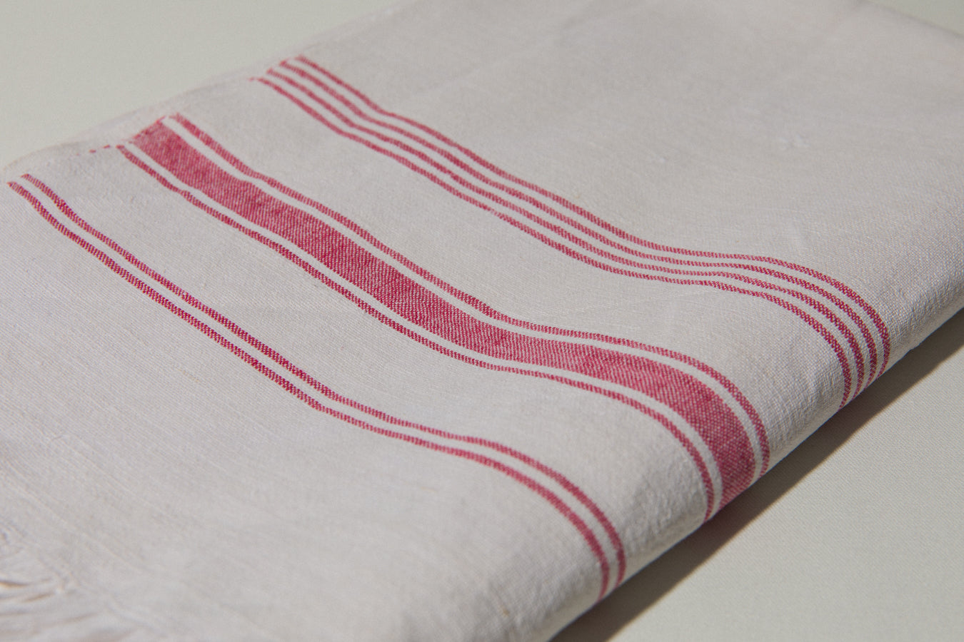 Vintage red-striped TOWEL