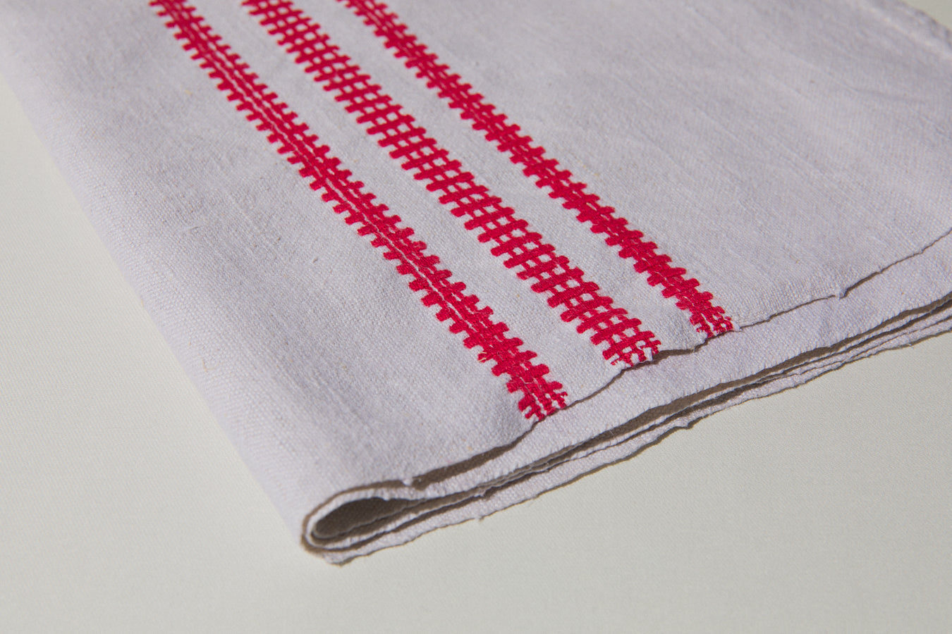 Vintage red-striped TOWEL