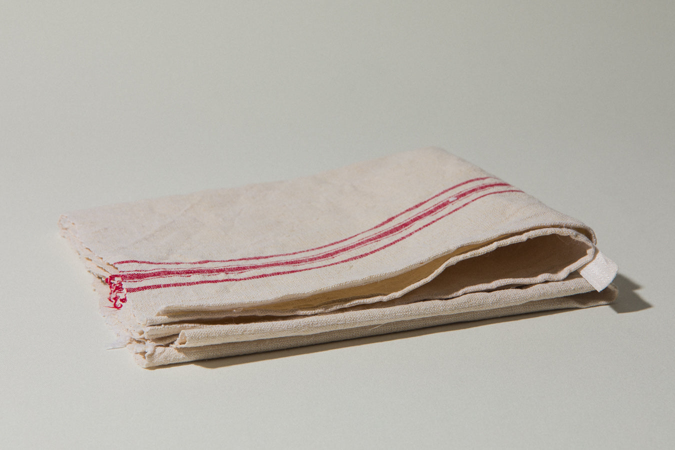 Vintage red-striped TOWEL