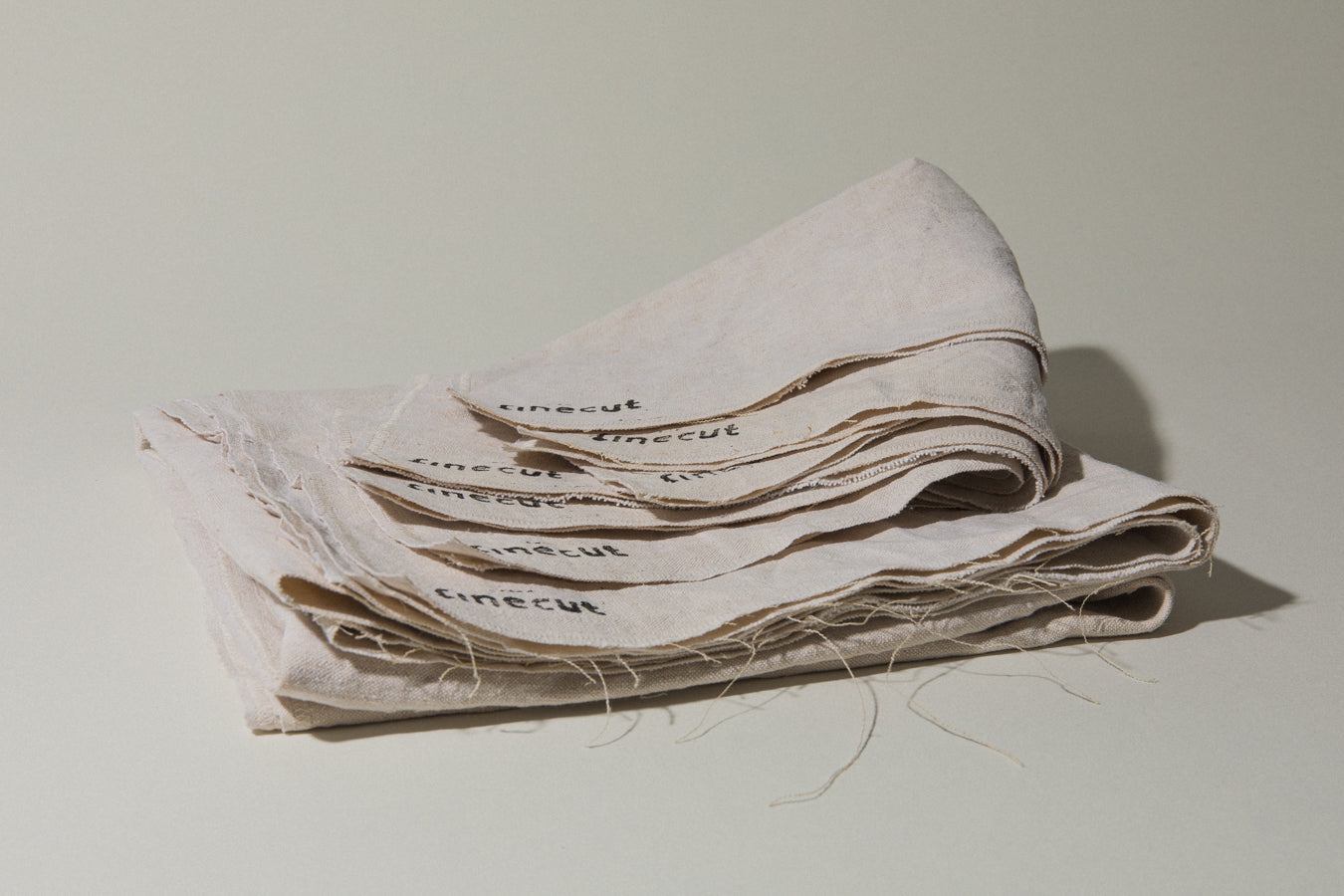Vintage linen TABLECLOTH and NAPKIN SET
